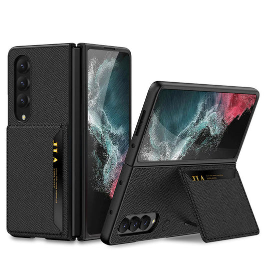 Samsung Galaxy Z Fold 4 5G Luxury Leather Card Holder All-inclusive Drop-resistant Protective Cover Samsung Cases