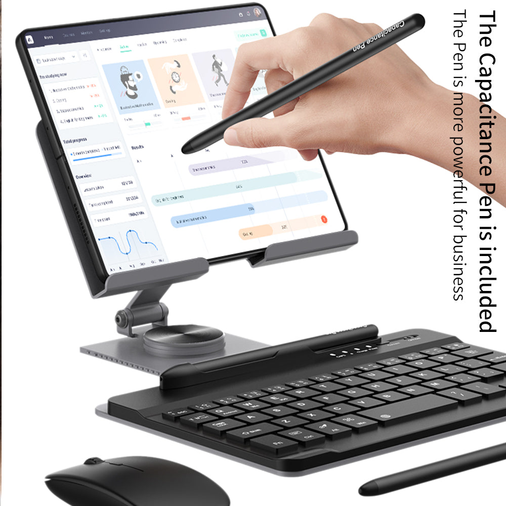 Newest Keyboard Office Bracket For Samsung Galaxy Z Fold4 Fold3 Fold2/1 5G With Stylus And Mouse