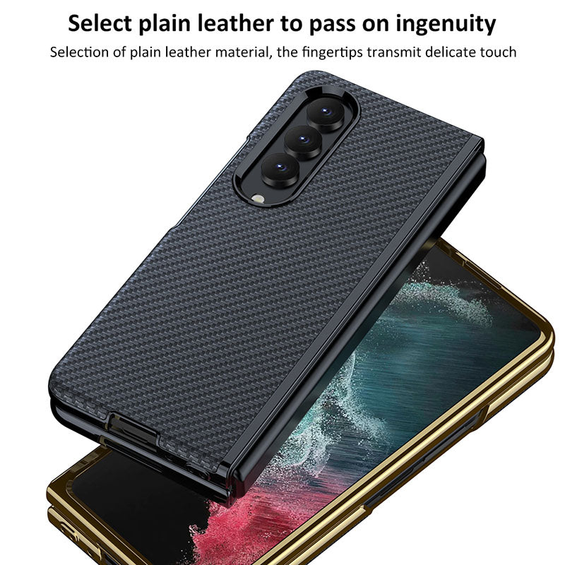 Samsung Galaxy Z Fold 4 5G Luxury Leather Ultra-thin All-inclusive Drop-resistant Protective Cover Samsung Cases