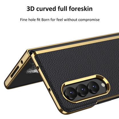 Samsung Galaxy Z Fold 4 5G Luxury Leather Ultra-thin All-inclusive Drop-resistant Protective Cover Samsung Cases