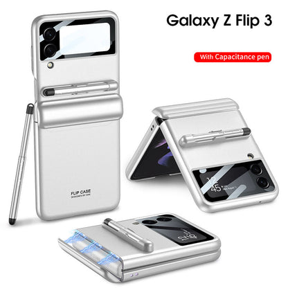 Newest Magnetic All-included Shockproof Plastic Hard Cover For Samsung Galaxy Z Flip3 Flip4 5G Samsung Cases
