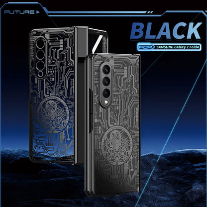 Cyberpunk Style Phone Case For Samsung Galaxy Z Fold5 Fold4 Fold3 - mycasety2023 Mycasety
