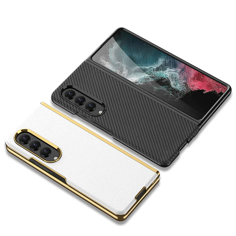 Samsung Galaxy Z Fold 4 5G Luxury Leather Ultra-thin All-inclusive Drop-resistant Protective Cover Samsung Cases