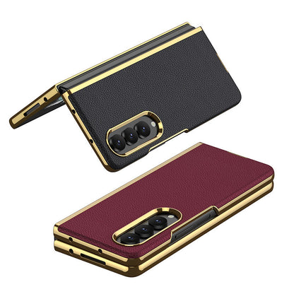 Samsung Galaxy Z Fold 4 5G Luxury Leather Ultra-thin All-inclusive Drop-resistant Protective Cover Samsung Cases
