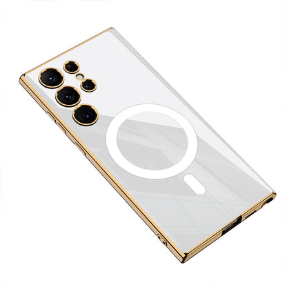 Magnetic Magsafe All-inclusive Protective Soft Case for Samsung Galaxy S23 Ultra Plus
