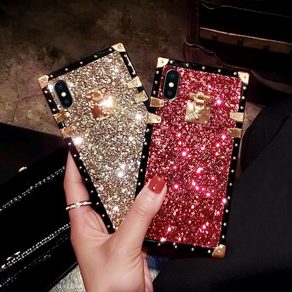 Ins Hot Luxury Diamond Phone Case For iPhone Samsung Huawei