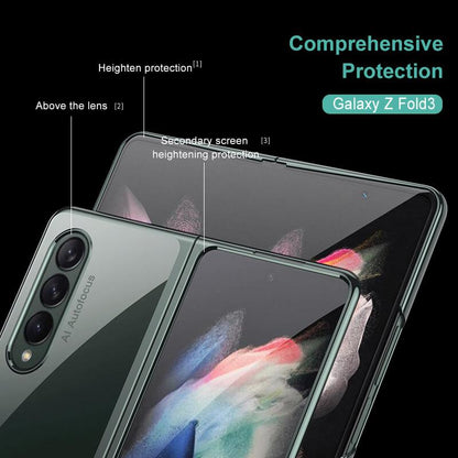 Crystal Clear Transparent Hard Cover - Samsung Galaxy Z Fold3 5G Phone Case Samsung Galaxy Z Fold 3 Case