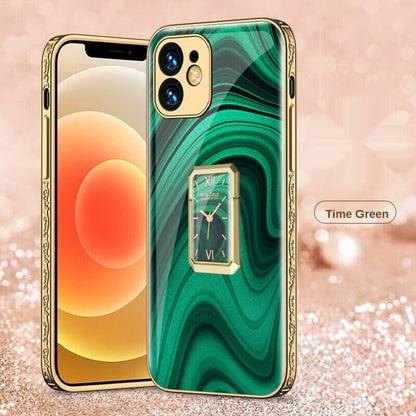 Luxury Plating Protective Scratch Proof iPhone Samsung Case With Ring iPhone Cases