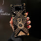 Luxury Brand Black Rose Flower Stripe Glitter Gold Lanyard for Samsung Galaxy Z Flip4 Flip3 Samsung Cases