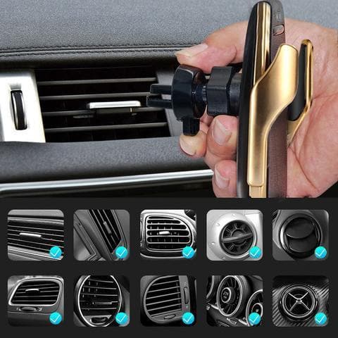 Wireless Automatic Sensor Car Phone Holder And Charger Cars