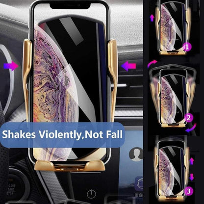 Wireless Automatic Sensor Car Phone Holder And Charger Cars