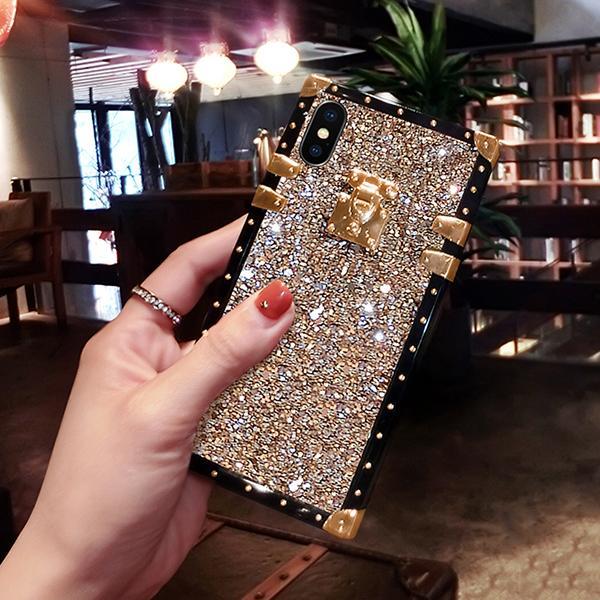 Ins Hot Luxury Diamond Phone Case For iPhone Samsung Huawei