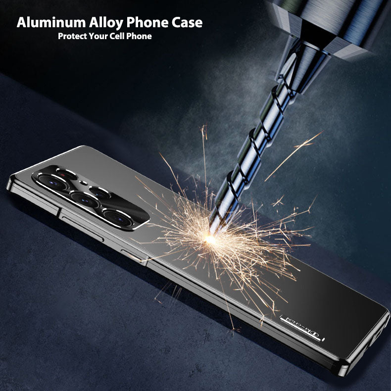 Samsung Galaxy Magnetic Aluminum Metal Frame Phone Case For S23 S22 S21 Ultra Plus