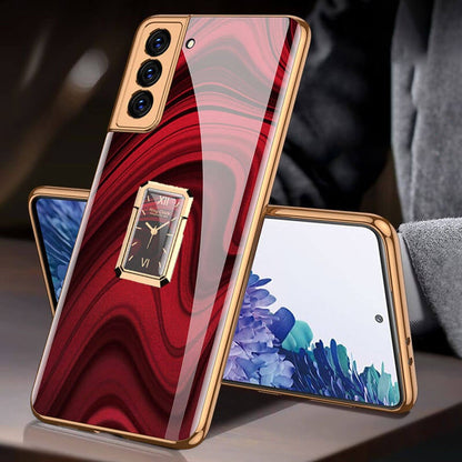 Luxury Plating Protective Scratch Proof iPhone Samsung Case With Ring iPhone Cases