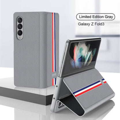 Magnetic Leather Flip All-included Protection - Samsung Z Fold3 5G Phone Case Samsung Galaxy Z Fold 3 Case