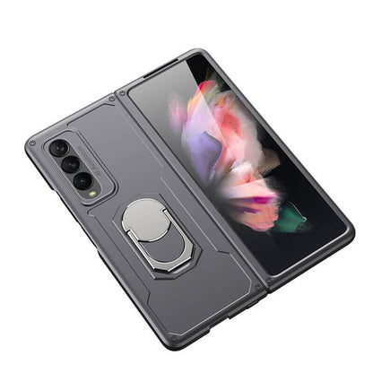 Armor Anti-knock Protection Ring Stand - Samsung Z Fold3 5G Phone Case Samsung Galaxy Z Fold 3 Case