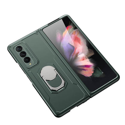 Armor Anti-knock Protection Ring Stand - Samsung Z Fold3 5G Phone Case Samsung Galaxy Z Fold 3 Case