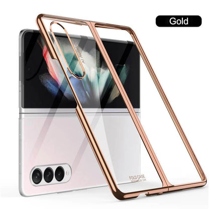 Crystal Clear Transparent Hard Cover - Samsung Galaxy Z Fold3 5G Phone Case Samsung Galaxy Z Fold 3 Case
