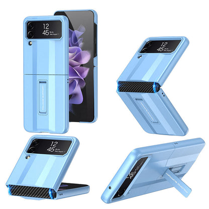 NEWEST Ultra-thin Frosted Magnetic Stand Cover For Samsung Galaxy Z Flip 4 5G Samsung Cases