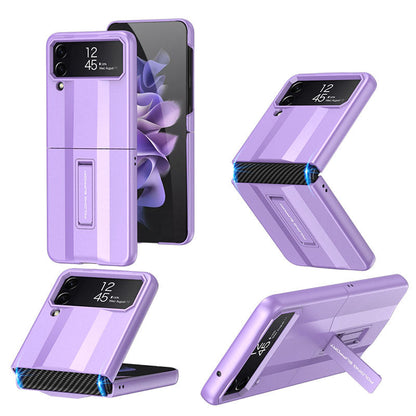 NEWEST Ultra-thin Frosted Magnetic Stand Cover For Samsung Galaxy Z Flip 4 5G Samsung Cases