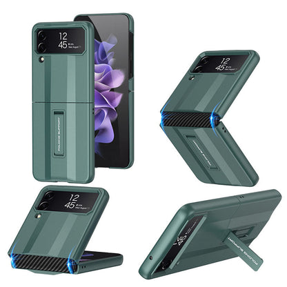 NEWEST Ultra-thin Frosted Magnetic Stand Cover For Samsung Galaxy Z Flip 4 5G Samsung Cases