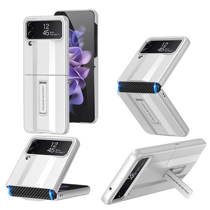 NEWEST Ultra-thin Frosted Magnetic Stand Cover For Samsung Galaxy Z Flip 4 5G Samsung Cases