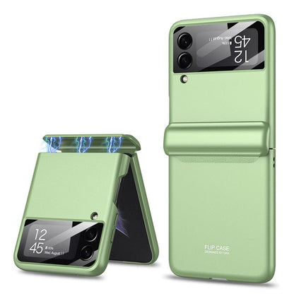 Magnetic All-included Shockproof Plastic Hard Cover For Samsung Galaxy Flip4 Flip3 5G Samsung Case