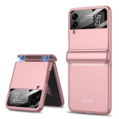 Newest Magnetic All-included Shockproof Plastic Hard Cover For Samsung Galaxy Z Flip3 Flip4 5G Samsung Cases