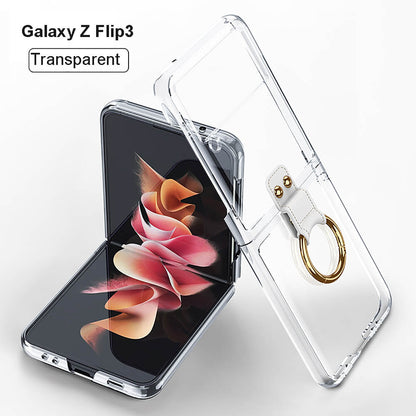 Newest Phantom Plating Anti-Drop Case For Samsung Galaxy Z Flip3 Flip4 Samsung Cases
