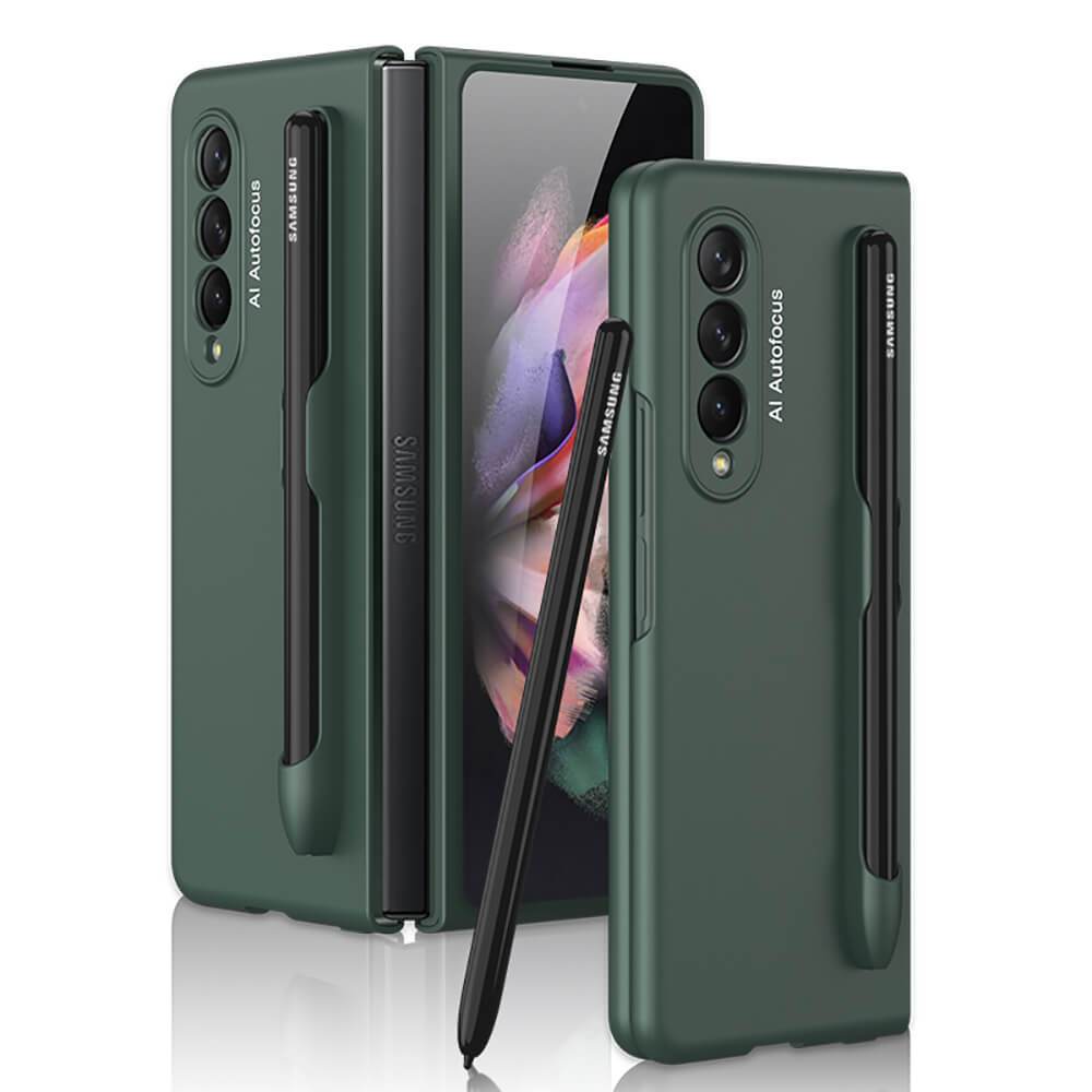 Ultra-thin pen slot business - Samsung Galaxy Z Fold 3 5G Phone Case Samsung Galaxy Z Fold 3 Case