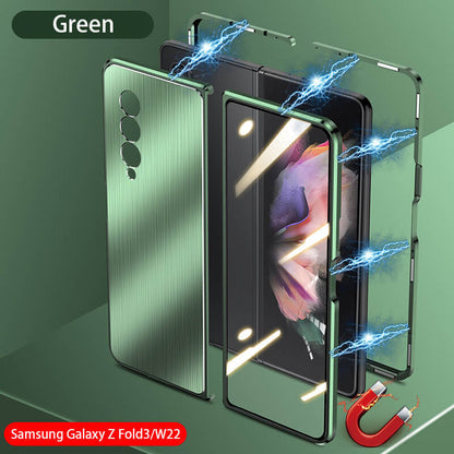Samsung Magnetic Double-Sided Protection HD Tempered Glass Phone Case Samsung Case