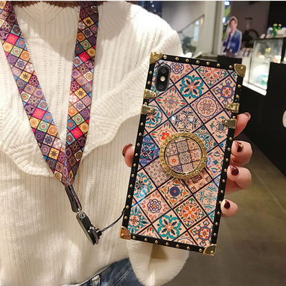 High-Quality Luxury Boho - Lanyard Ring Samsung Galaxy Phone Case Samsung Galaxy Phone Cases