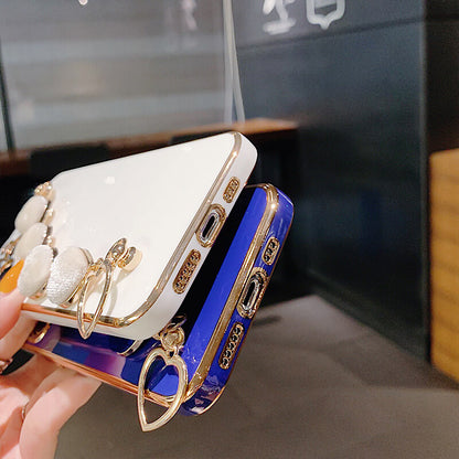 Luxury Plating Heart Bracelet - TPU iPhone Case iPhone Case