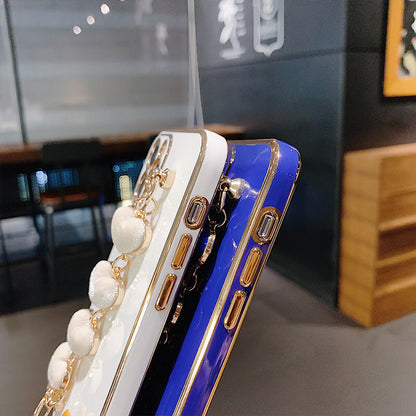 Luxury Plating Heart Bracelet - TPU iPhone Case iPhone Case