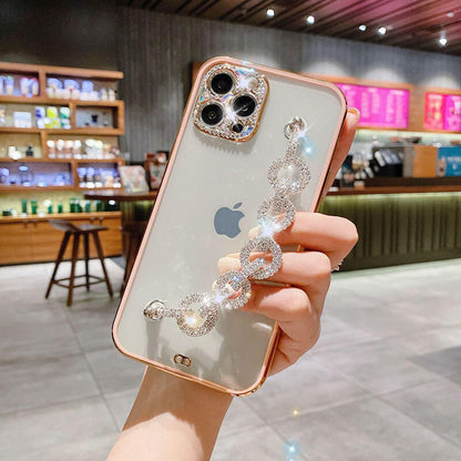 Luxury Rhinestone Bracelet - TPU iPhone Case iPhone Case