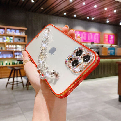 Luxury Rhinestone Bracelet - TPU iPhone Case iPhone Case