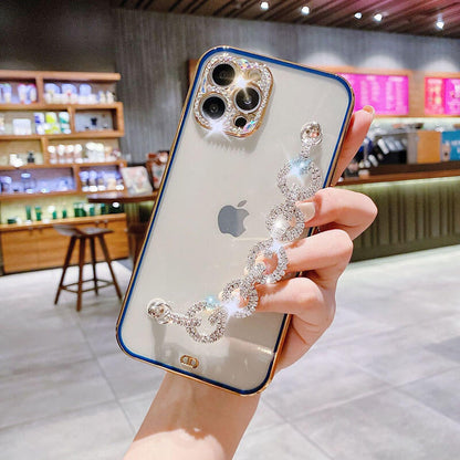 Luxury Rhinestone Bracelet - TPU iPhone Case iPhone Case