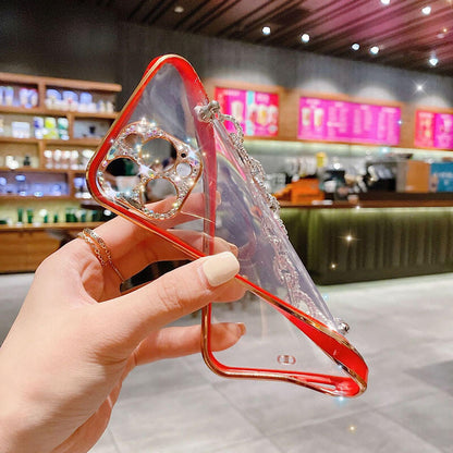 Luxury Rhinestone Bracelet - TPU iPhone Case iPhone Case