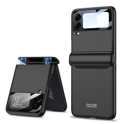 Newest Magnetic All-included Shockproof Plastic Hard Cover For Samsung Galaxy Z Flip3 Flip4 5G Samsung Cases