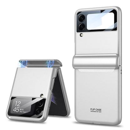 Newest Magnetic All-included Shockproof Plastic Hard Cover For Samsung Galaxy Z Flip3 Flip4 5G Samsung Cases