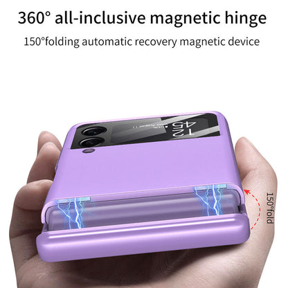 Newest Magnetic All-included Shockproof Plastic Hard Cover For Samsung Galaxy Z Flip3 Flip4 5G Samsung Cases