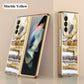 Luxury Marble Glass - Samsung Galaxy Z Fold 3 5G Phone Case Samsung Galaxy Z Fold 3 Case