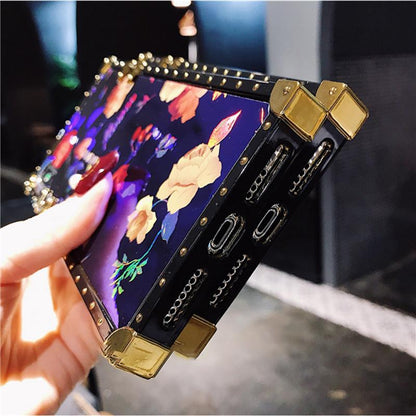 Vintage Fashion Rose Phone Case For iPhone Samsung Huawei