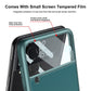 Original Leather Back Screen Tempered Glass - Samsung Z Flip 3 5G Phone Case Samsung Galaxy Z Flip 3 Case