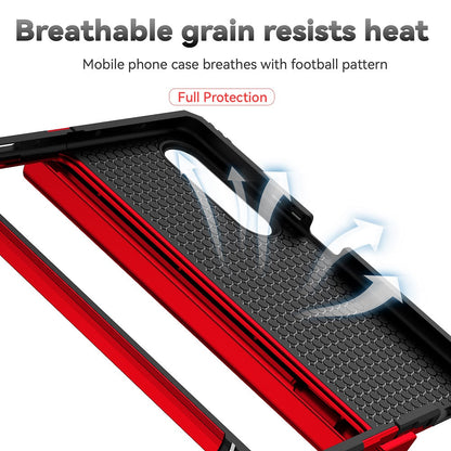 Hinge Case For Samsung Galaxy Z Fold3 Fold 4 5G Case Hinge Pen Slot Lens Protection Stand Back Cover For Samsung Z Fold3 Fold4 Capa Samsung Cases