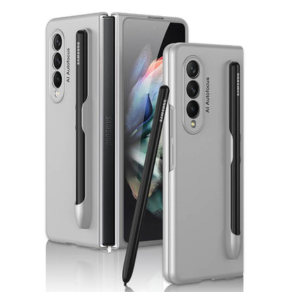 Ultra-thin pen slot business - Samsung Galaxy Z Fold 3 5G Phone Case Samsung Galaxy Z Fold 3 Case