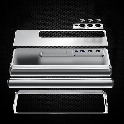 Aluminum Alloy Frame for Samsung Galaxy Z Fold3 Fold4 5G All-Inclusive Electroplating Cover Z Fold3 Fold4 5G Cases Samsung Cases