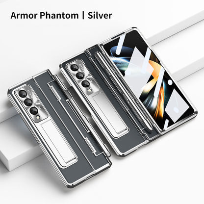 Enhanced Version of Armor Hinge Folding Shell Case For Samsung Galaxy Z Fold3 Fold4