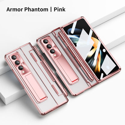 Enhanced Version of Armor Hinge Folding Shell Case For Samsung Galaxy Z Fold3 Fold4