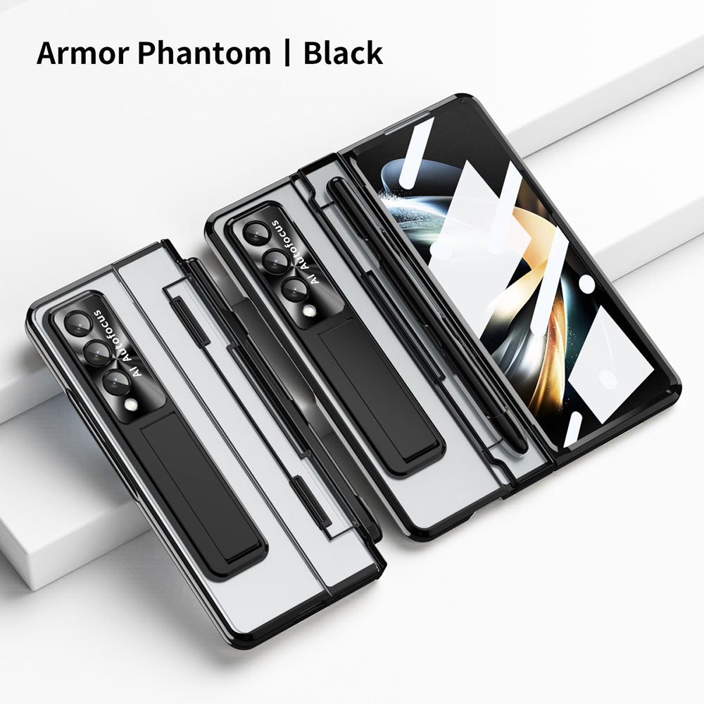 Enhanced Version of Armor Hinge Folding Shell Case For Samsung Galaxy Z Fold3 Fold4
